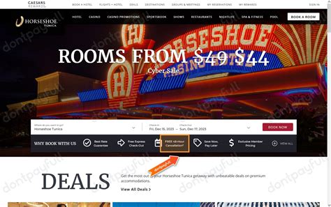 horseshoe tunica promo code